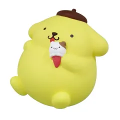 サンリオ ポムポムプリン 食べすぎソフトビニールフィギュア ガチャ カプセルトイ アイスクリーム (4)