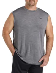 リーボック メンズ トップス シャツ Reebok Performance Activchill Muscle Tee Pure Grey 6 グレーのサムネイル
