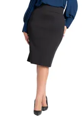 【送料無料】 エロクイ レディース スカート ボトムス Neoprene Pencil Skirt Black Onyx