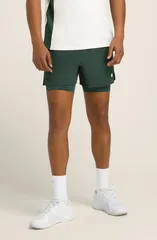 ウィルソン メンズ ボトムス ハーフパンツ・ショーツ ショートパンツ WILSON Set Point Lined Shortsycamoreのサムネイル