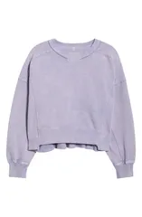 フリーピープル レディース アウター パーカー・スウェット シャツ コットン Free People FP Movement Intercept Cotton Blend Sweatshirt Gem