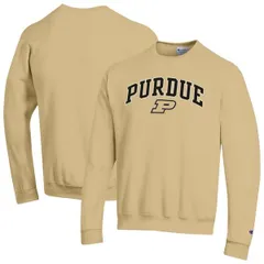 チャンピオン メンズ アウター パーカー・スウェット シャツ ロゴ MensChampion Gold Purdue Boilermakers Arch Over Logo Pullover Sweatshirt Gold ゴールド