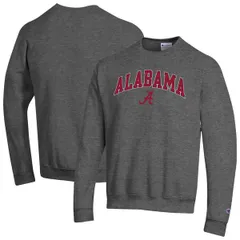 チャンピオン メンズ アウター パーカー・スウェット シャツ ロゴ MensChampion Heather Charcoalabama Crimson Tide Arch Over Logo Pul