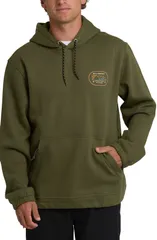 ビラボン メンズ アウター パーカー・スウェット フリース グラフィック Billabong Compass ADiv Fleece Graphic Hoodie Winter Moss