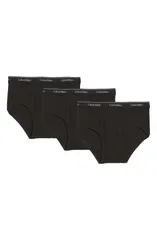 カルバンクライン メンズ アンダーウェア ブリーフパンツ コットン Calvin Klein 3Pack Cotton Classics Briefs Black ブラック