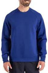 カッターアンドバック メンズ アウター パーカー・スウェット クルーネック Cutter Buck Roam Crewneck Pullover Tour Blue ブルーのサムネイル