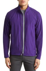 カッターアンドバック メンズ アウター パーカー・スウェット ジャケット Cutter Buck Adapt Hybrid Full Zip Jacket College Purple パープルのサムネイル