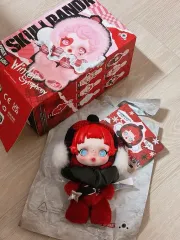 POP MART Skull Panda 冬の交響曲 ロック音楽 ウォニョン ぬいぐるみ キーホルダー