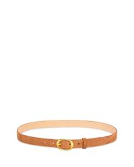 [무료 배송] 라구안 본 여성 벨트 액세서리 Womens Vera Slim Suede Belt Light Cognoc Suede