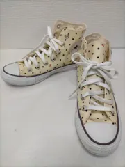 【送料無料】 アースミュージック&エコロジー コンバース コラボ 限定モデル レディース２３㎝ シューズ スニーカー ドット柄　箱なし　251014-7T