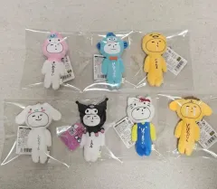 サンリオ ゆきお キーホルダー ゆきお ハンギョドン ぐでたま シナモロール クロミ ハローキティ ポムポムプリン