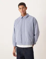 ハウスオブサニー メンズ アウター ジャケット・ブルゾン House of Sunny the carlo relaxed fitted jacket in sky BLUE ブルー