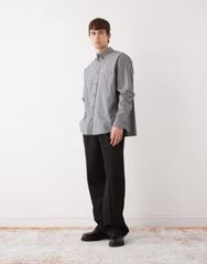 クルニ 24AW ブッチャーツイードビッグポケットシャツ 阿部亮平 永瀬廉 