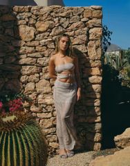 ans dotsloevner WEDDING ROSE BUSTIER - メルカリ