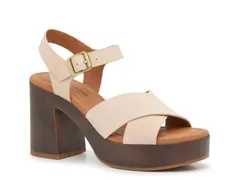 ラッキーブランド レディース シューズ サンダル プラットフォーム Lucky BrandCalby Platform Sandal Off White オフホワイトのサムネイル