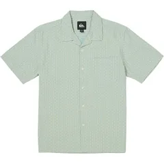 クイックシルバー メンズ トップス シャツ 半袖 Quiksilver Horizons Casual ShortSleeve Shirt Mens Blue Haze ブルー