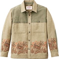フィルソン メンズ トップス シャツ Filson Colchuck Forester JacShirt Mensage HeatherPrint ヘザー