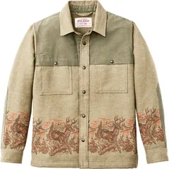 フィルソン メンズ トップス シャツ Filson Colchuck Forester JacShirt Mensage HeatherPrint ヘザーのサムネイル