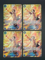 ワンピースカード　ポートガス・D・エース　SEC　OP13-119　4枚セット