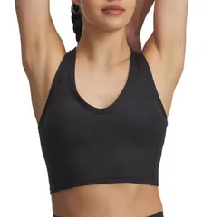 【送料無料】 アンダーアーマー レディース ジャケット・ブルゾン アウター Under Armour Womens Meridian Suede Effect Sports Bra BlackBlack