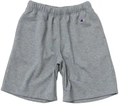 チャンピオン Champion スウェットショーツ C3-XS593 ハーフパンツ 半パン 吸汗速乾 ロゴワッペン ポリエステル メンズ ボトムス 部屋着 部活 トレーニング 通学  C3XS593 070 オックスフォードグレー