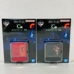 [미개봉] 이치 반 쿠지 기동 전사 건담 UNIVERSAL CENTURY SAGA C상 이펙트톤 전 2종 2점 / 세트 GUNDAM 샤아 EFFECTUNE BANDAI