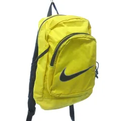 ナイキ NIKE 90s 白タグ リュックサック バックパック スウォッシュロゴ 黄 イエロー 1118