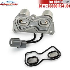 自動車部品 トランスミッション シフトコントロール ロックアップソレノイド 28300-P24-J01 ホンダ シビック 1992-2000 デルソル 1993-1997