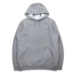 carhartt ルーズフィット プルオーバー パーカー M グレー コットン ミッドウェイト K121 メキシコ製