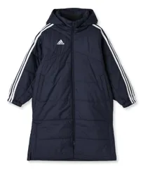 アディダス コート キッズ マストハブ 3ストライプス ボア ロングコート ボーイズ KWY19 レジェンドインク (JH1088) 120 [レジェンドインク(JH1088)] [120]