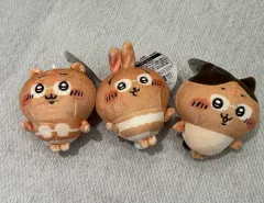 ちいかわ タンニング ちいかわ ハチワレ うさぎ ぬいぐるみ キーホルダー 3種 セット