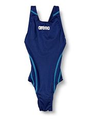 Brand new arena racing swimsuit, Rimic Crossback, Junior, Navy x Blue, R130 ARN-1021WJ
