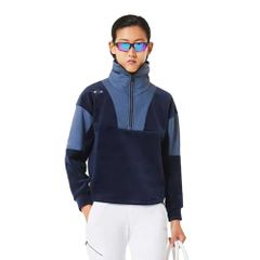 新品 [オークリー] ELEVATE PULLOVER H/Z FLEECE レディース FOA500905 (6AC) FATHOM US S サイズ (日本 M サイズ相当)