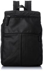 新品 [イザック] Y’saccs ナイロン×牛革コンビシリーズ リュックサック 2060446 10 (ブラック)