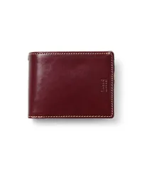 新品 [タケオキクチ] エリア 二つ折り財布 財布 中ベラ付き 266616 アカ