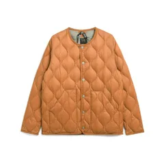 新品 [タイオン] ユニセックス ミリタリークルーネックダウンジャケット(SOFT SHELL) 104ALSBML-1