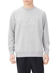 新品 [カンタベリー] R+ CROSSOVER CREW 15_ミディアムグレー L