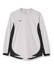 新品 [ミズノ] サッカーウェア キーパーシャツ 無地 ジュニア P2MA1175 キッズ アロイグレー 160