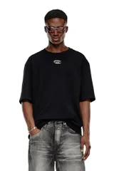 新品 [Diesel] [ディーゼル] メンズ スウェット プルオーバー 半そで A115800IAJH XL ブラック 9XX