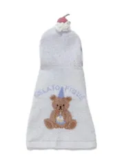 新品 [ジェラートピケ キャットアンドドッグ] CAT&DOG【Birthday】 スムーズィーケープ PAGG259137 ユニセックス大人 BLU M