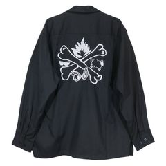 新品未使用 WTAPS ダブルタップス オープンカラー 長袖シャツ クロス