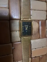 オリエント スクエア ゴールド クオーツ レディース 時計