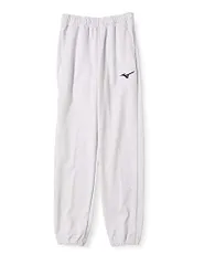 新品 [ミズノ] トレーニングウェア スウェットパンツ ワンポイント メンズ 32JD7175 03 ホワイト杢 XS