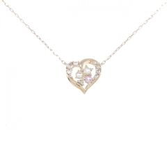 即購入可❕⭕️4℃ 2021年クリスマス限定 ハートシルバーネックレス 