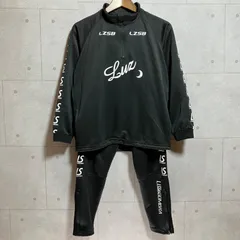 LUZeSOMBRA ルースイソンブラ キッズ 子供服 セットアップ ジャージ トラックジャケット プルオーバー ハーフジップ トップス ジャージパンツ 上下セット 160cm スポーツ ウェア サッカー 男の子 メンズ SQ-9-15