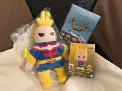 僕のヒーローアカデミア 一番くじ オールマイト THE SOUND ぬいぐるみ + ソフトビニール + 下位賞セット