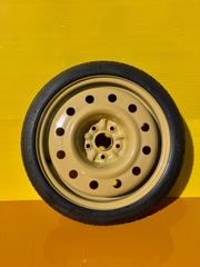 テンパータイヤ155/70 D17 110M 114.3 5穴 貴重な17インチ - メルカリ