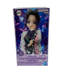 美品 バンダイ 鬼滅の刃 胡蝶しのぶ GLITTER&GLAMOURS フィギュア