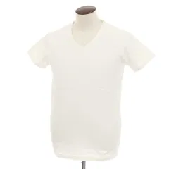 【中古】ダブルジェイケイ wjk コットン Vネック 半袖Ｔシャツ ホワイト【サイズXL】【メンズ】