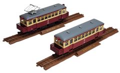 HOゲージ 海外路面電車 2両セット 45号・1202号 フィギュア付き - メルカリ